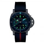 パネライ コピー サブマーシブル GMT ルナ・ロッサ チタニオ PAM01507