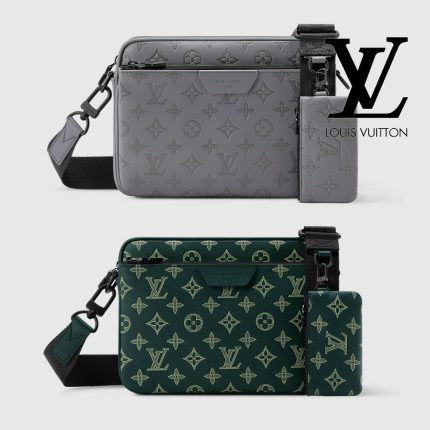 トリオメッセンジャー　ショルダーバッグ ルイヴィトン トリオ メッセンジャー ショルダーバッグ Monogram帆布