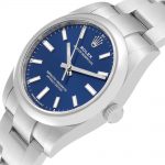 ロレックス コピー オイスター・パーペチュアル34 ブライトブルー 124200 ロレックス コピー オイスター・パーペチュアル34 ブライトブルー 124200