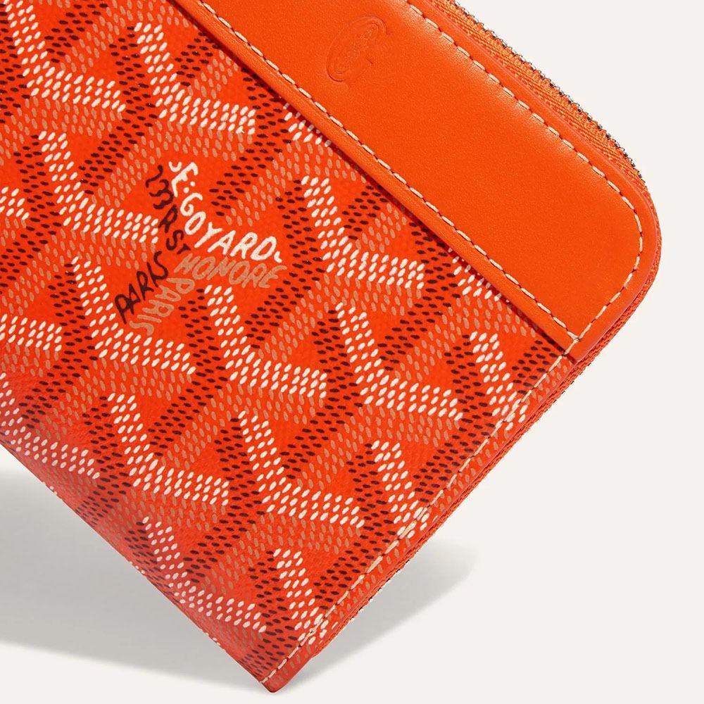 Goyard マティニョン PM ウォレット 二つ折り財布オレンジ Goyard マティニョン PM ウォレット 二つ折り財布オレンジ