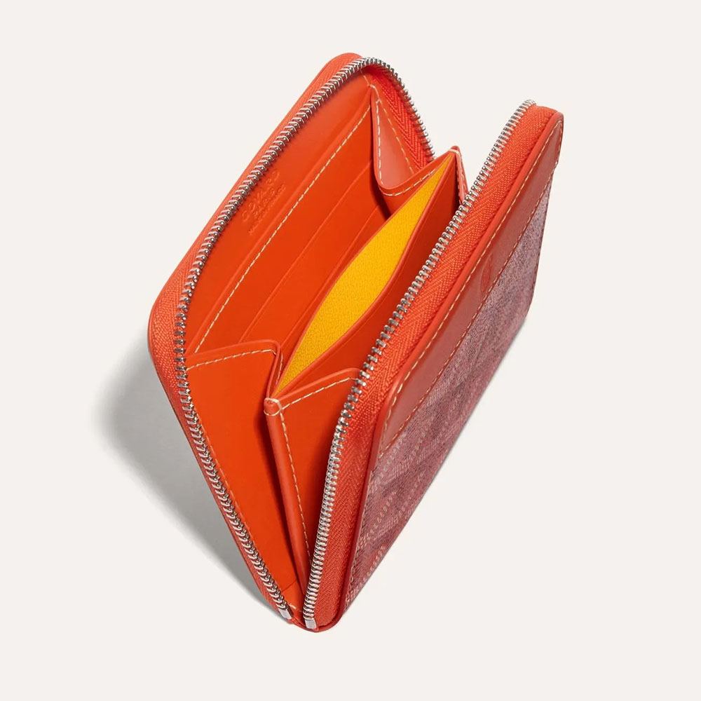 Goyard マティニョン PM ウォレット 二つ折り財布オレンジ Goyard マティニョン PM ウォレット 二つ折り財布オレンジ