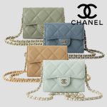 シャネル スーパーコピー チェーンクラッチ ミニ財布 AP0238