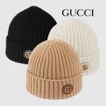 グッチ スーパーコピー ダブルG付き ウールカシミア キャップ 764594