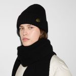 グッチ スーパーコピー ダブルG付き ウールカシミア キャップ 764594