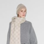 グッチ スーパーコピー GGカシミア ジャカード キャップ 811392