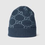 グッチ コピー GGカシミア ジャカード キャップ ‎811392 3GAC0