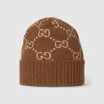 グッチ コピー GGカシミア ジャカード キャップ ‎811392 3GAC0