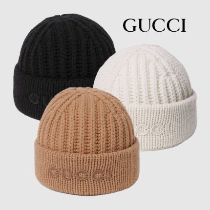 グッチ コピー エンブロイダリー付き ウールカシミア キャップ ‎852964