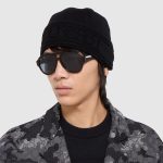 グッチ コピー GUCCI ロゴ入り ウールニット ハット 856014