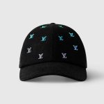 ルイヴィトンコピー キャップ･LV ブラゾン シェーディング デニム M7974