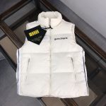 モンクレール コピー Palm Angels アイボリー パファーベスト