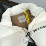 モンクレール コピー Palm Angels アイボリー パファーベスト