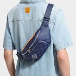 ルイヴィトン コピー ラッシュ･バムバッグ ブルーモノグラム M26821 M27152