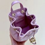 シャネル コピー 22S ドローストリング バケットバックパック AS3211 ピンク