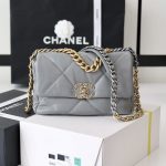 シャネル コピー CHANEL 19 フラップバッグ AS1160 AS1161 エレファントグレー シャネル コピー CHANEL 19 フラップバッグ AS1160 AS1161 エレファントグレー