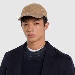 グッチ コピー GG ニット ファブリック ベースボールキャップ ‎852720