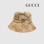 グッチスーパーコピー ジャンボGG キャンバス フェドラハット 83724