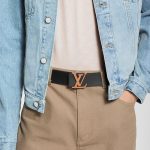 ヴィトンコピー ベルト･LV イニシャル トリヨン モノグラム 40MM リバーシブル M4512