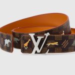 ヴィトンコピー LV × ザ･ダージリン リミテッド ベルト･LV イニシャル 40MM リバーシブル M4668