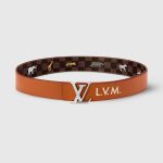 ヴィトンコピー LV × ザ･ダージリン リミテッド ベルト･LV イニシャル 40MM リバーシブル M4668