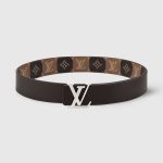 ヴィトンコピー ベルト･LV イニシャル カレッジ モノグラム･ヘリテージ 40MM リバーシブル M4381
