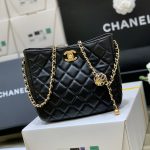 シャネル コピー 春夏コレクション ゴールドボール Hobo バッグ AS3259