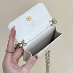 シャネルコピー22A メティエダール ゴールドコイン ミニポーチ AP2857 ホワイト
