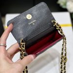 シャネルコピー 22A メティエダール ゴールドコイン ミニポーチ ブラック AP2857