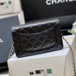 シャネル スーパーコピー  WOC 19cm ラムスキン ブラック A33814