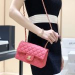 シャネル スーパーコピー Classic Flap Bag ビッグミニ A01116 ピンク