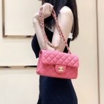 シャネル スーパーコピー Classic Flap Bag ビッグミニ A01116 ピンク