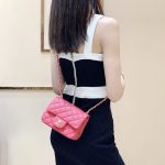 シャネル スーパーコピー Classic Flap Bag スクエアミニ ピンク A01115 シャネル スーパーコピー Classic Flap Bag スクエアミニ ピンク A01115
