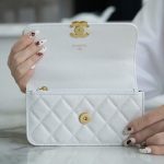 シャネル スーパーコピー Mini WOC チェーンバッグ AP3021 ホワイト シャネル スーパーコピー Mini WOC チェーンバッグ AP3021 ホワイト