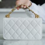 シャネル スーパーコピー Mini WOC チェーンバッグ AP3021 ホワイト シャネル スーパーコピー Mini WOC チェーンバッグ AP3021 ホワイト