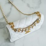 シャネル スーパーコピー Mini WOC チェーンバッグ AP3021 ホワイト シャネル スーパーコピー Mini WOC チェーンバッグ AP3021 ホワイト