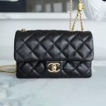 シャネル スーパーコピー 22K フラップチェーンバッグ AS3393 ブラック