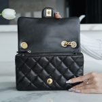シャネル スーパーコピー 22K フラップチェーンバッグ AS3393 ブラック