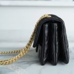 シャネル スーパーコピー 22K フラップチェーンバッグ AS3393 ブラック
