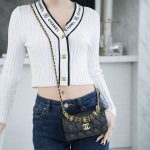 シャネル スーパーコピー Mini WOC チェーンバッグ AP3021 ブラック