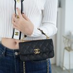 シャネル スーパーコピー Mini WOC チェーンバッグ AP3021 ブラック