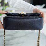 シャネル スーパーコピー フラップバッグ AS2855 ダークブルー
