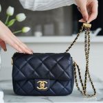 シャネル スーパーコピー フラップバッグ AS2855 ダークブルー