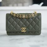 シャネル スーパーコピー WOC チェーンバッグ AP3019 グリーン
