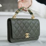 シャネル スーパーコピー WOC チェーンバッグ AP3019 グリーン