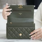 シャネル スーパーコピー WOC チェーンバッグ AP3019 グリーン