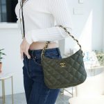 シャネル スーパーコピー HOBO ショルダーバッグ AS3562 グリーン