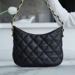 シャネル スーパーコピー HOBO ショルダーバッグ ブラック AS3562