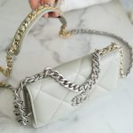 シャネル スーパーコピー 19 WOC チェーンウォレット AP0957 グレー シャネル スーパーコピー 19 WOC チェーンウォレット AP0957 グレー