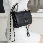 シャネル スーパーコピー  19 WOC チェーンウォレット ブラック AP0957