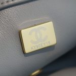 シャネル スーパーコピー ミニフラップバッグ AS1787 ライトグレー シャネル スーパーコピー ミニフラップバッグ AS1787 ライトグレー